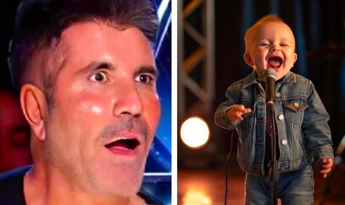 Baby Zone - Simon Cowell started crying! The boy sang such